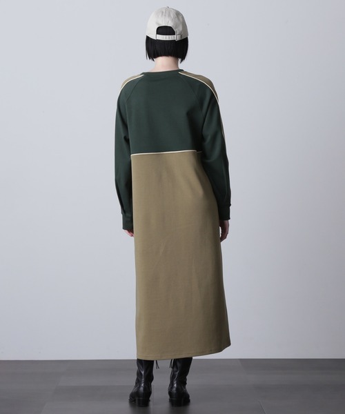 ROSE BUD（ローズバッド） ワンピース ラインカットソーワンピース