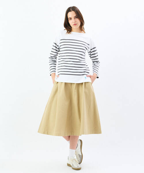 ORCIVAL tシャツ | ラッセルフレンチセーラーTシャツ WOMEN