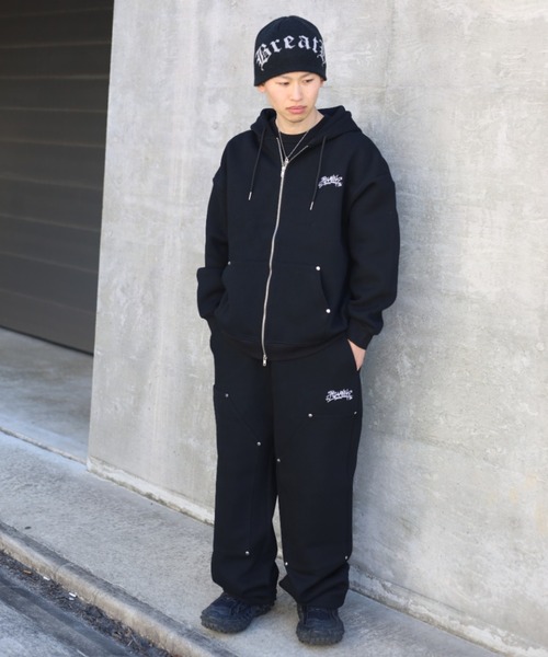 ATMARK ワイドパンツ スウェットパンツ ジャージ 「2サイズ展開