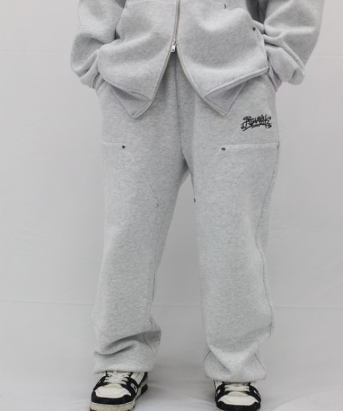 ATMARK ワイドパンツ スウェットパンツ ジャージ 「2サイズ展開
