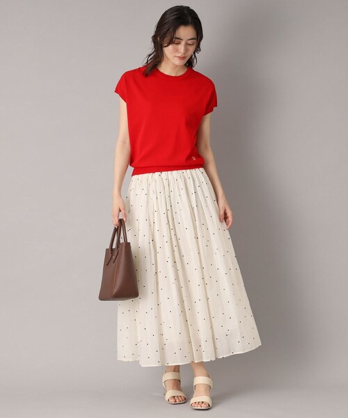 DRESSTERIOR ニット セーター 「定番/洗える」コットンシルク混