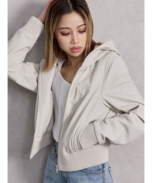 GYDA アウター GYDA ジェイダ ダウン ジャケット レディース GYGY ベルト付き