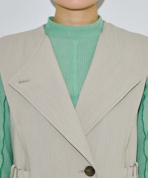 PUBLIC TOKYO（パブリックトウキョウ） ジャンパースカート ベルテッド