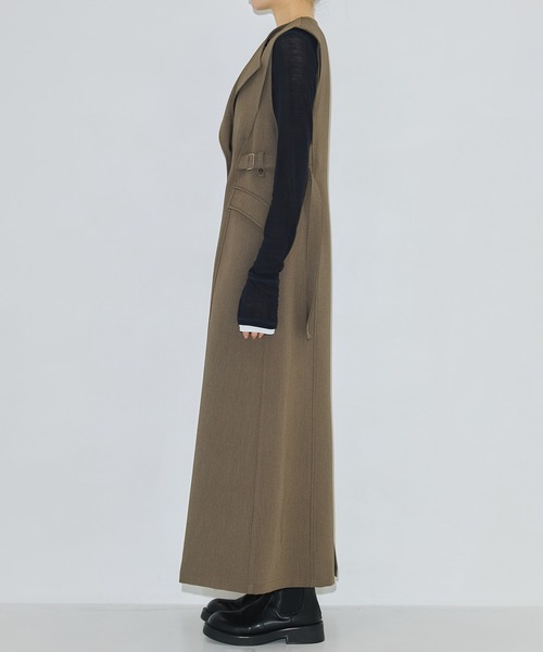 PUBLIC TOKYO（パブリックトウキョウ） ワンピース ベルテッドジレ