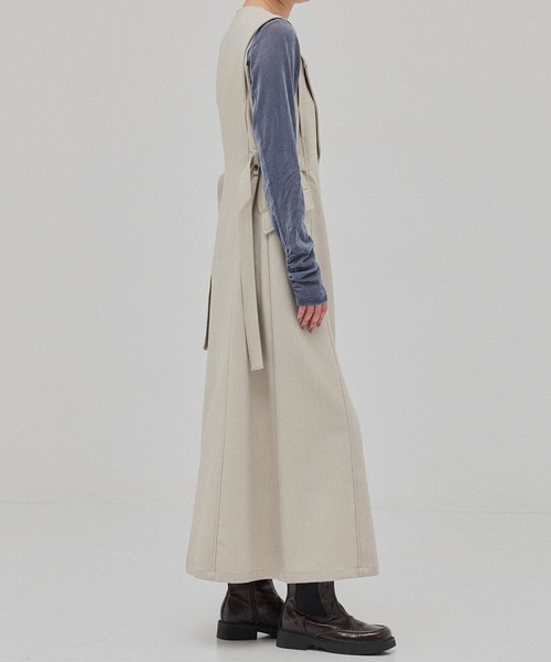 PUBLIC TOKYO（パブリックトウキョウ） ジャンパースカート ベルテッド