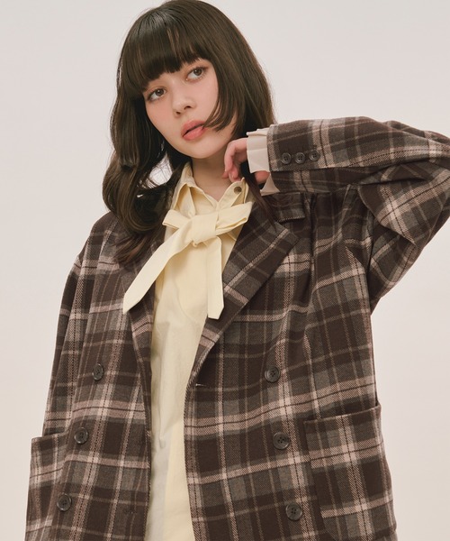 loin nuit ブラウス シャツ nuance button tie shirt / ニュアンス