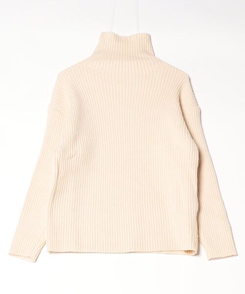 「THE YOn」 タートルネックニット FREE アイボリー レディース_画像2