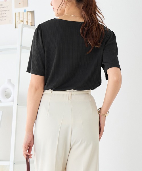 alotta tシャツ ひんやりランダムテレコリブTシャツ レディース