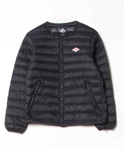 DANTON ブラック インナーダウン　ジャケット 38 Danton（ダントン） ダウンジャケット 38 ブラック メンズ : ZOZOTOWN