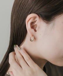 イヤリング メタルシンプルカーブイヤリング レディース｜ZOZOTOWN Yahoo!店