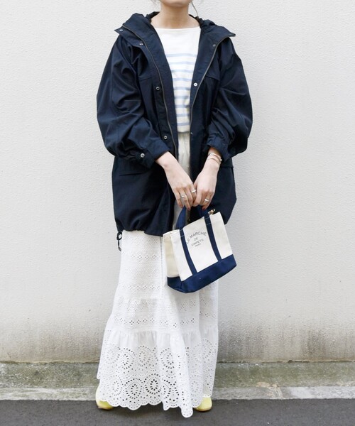 専用　SEESEE ネイビー マウンテンパーカー SHIPS any 「SHIPS any」 マウンテンパーカー ONE SIZE ネイビー