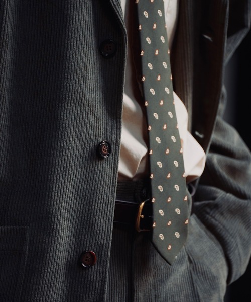 エトロ ETRO テーラードジャケット ストライプ 48 グレー マルチカラー