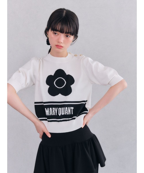 【LILY BROWN×MARY QUANT】ジャガードニットトップス WEB限定カラー】【LILY BROWN×MARY QUANT】ジャガードニット