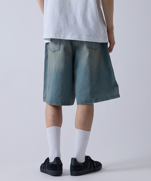 【ブルー（44）】【Wrangler meet j.n.r.d】別注/バギーショーツ JUN STANDARD PICKS｜【Wrangler meet j.n.r.d】別注/バギーショーツ
