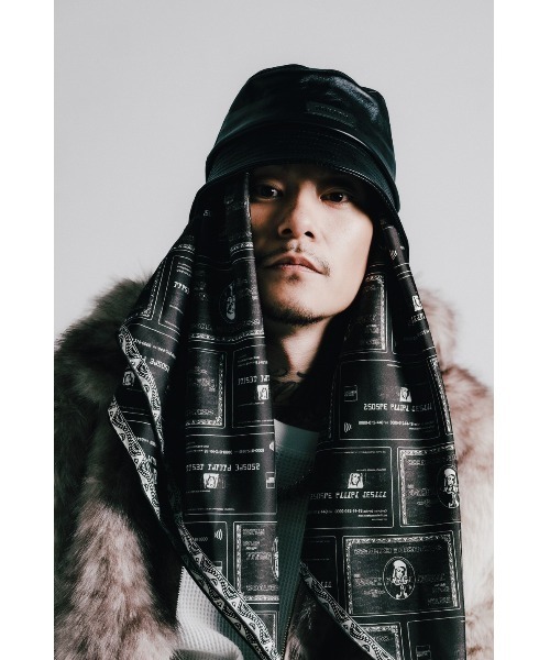〈BREATH/ブレス〉BLACK CARD SILK SCARF 完売品 BREATH/ブレス〉BLACK CARD SILK SCARF 完売品 BREATH ブレス FW24
