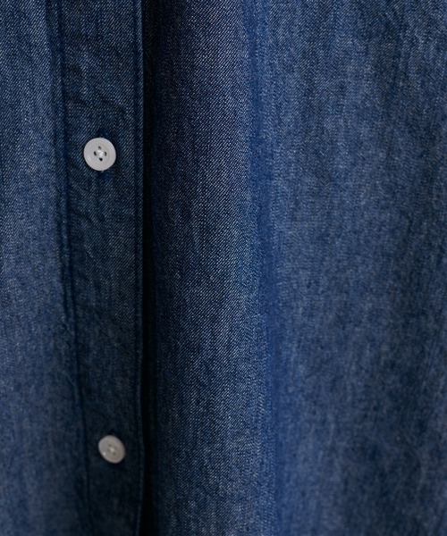 「COLLAGE GALLARDAGALANTE」 長袖シャツ FREE ブルー レディース COLLAGE GALLARDAGALANTE 「COLLAGE GALLARDAGALANTE」 長袖