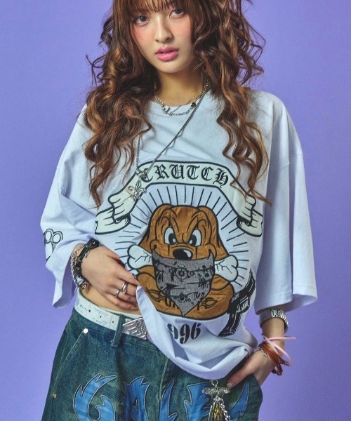 tシャツ 「GALFY/ガルフィー」アウトローガル Tee レディース メンズ GALFY tシャツ 「GALFY」アウトローガルTee メンズ レディース
