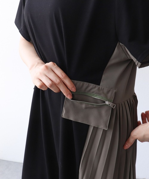 Cepica（セピカ） ワンピース サイドプリーツワンピース : ZOZOTOWN