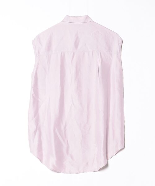 AURALEE ノースリーブシャツ AURALEE 「AURALEE」 ノースリーブシャツ 0 ピンク レディース