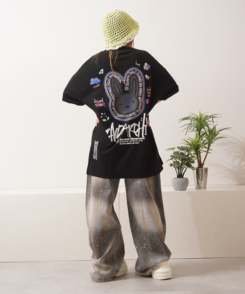 tシャツ 「2nd ARCHIVE」 リフレクター オーバーサイズ Tシャツ