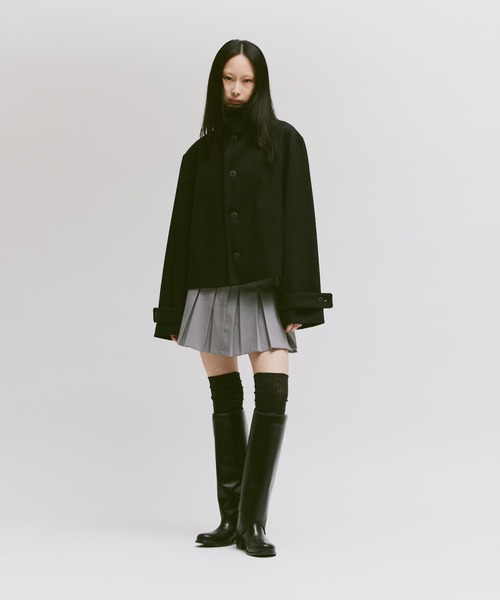 feketeジャケット FEKETE（フェケテ） ジャケット ノーカラージャケット cropped tweed