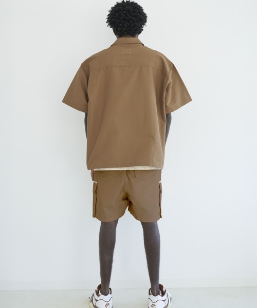 STYLISE シャツ 「MLVINCE / メルヴィンス」NYLON S/S SHIRTS