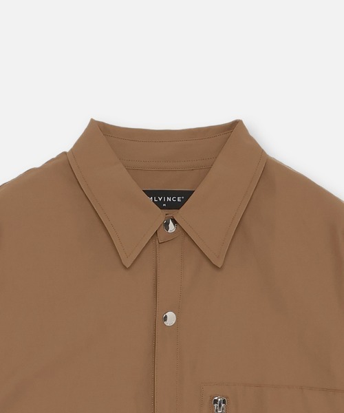 STYLISE シャツ 「MLVINCE / メルヴィンス」NYLON S/S SHIRTS