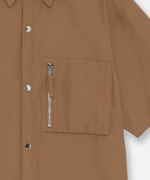 STYLISE シャツ 「MLVINCE / メルヴィンス」NYLON S/S SHIRTS