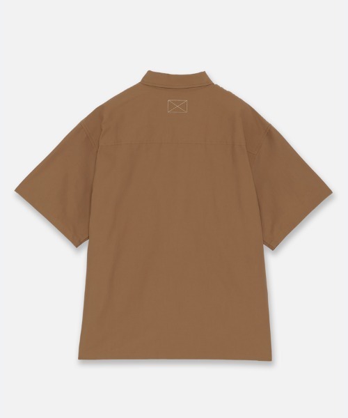 STYLISE シャツ 「MLVINCE / メルヴィンス」NYLON S/S SHIRTS