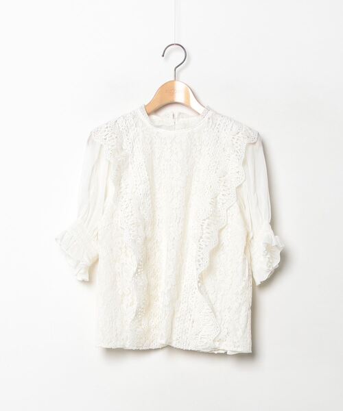 「PROPORTION BODY DRESSING」 「EDIT COLOGNE」半袖ブラウス SMALL ホワイト レディース