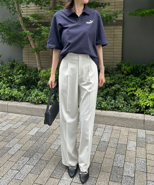 ポロシャツ ポロ 「PUMA」ESS No.1 ロゴジャージポロシャツ レディース メンズ PUMA ポロシャツ ポロ 「PUMA」ESS No.1 ロゴジャージポロシャツ