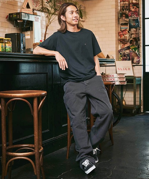 TOMMY JEANS（トミー・ジーンズ） ワイドパンツ チノパン カーペンター