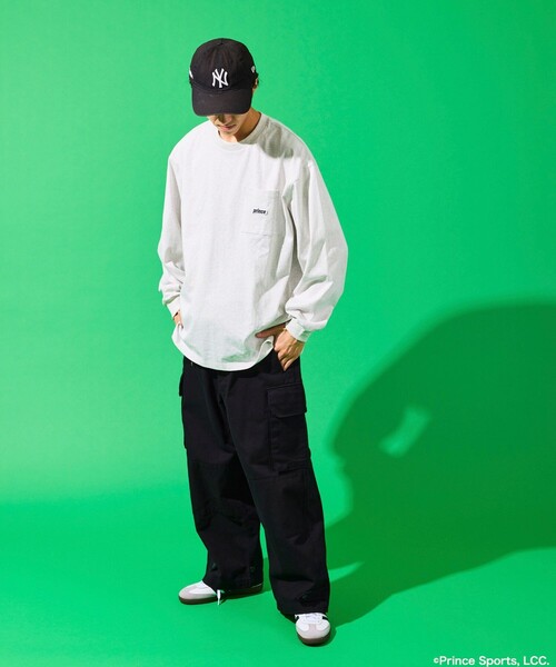 「FREAK'S STORE」 「PRINCE」長(zhǎng)袖Tシャツ LARGE オフホワイト メンズ