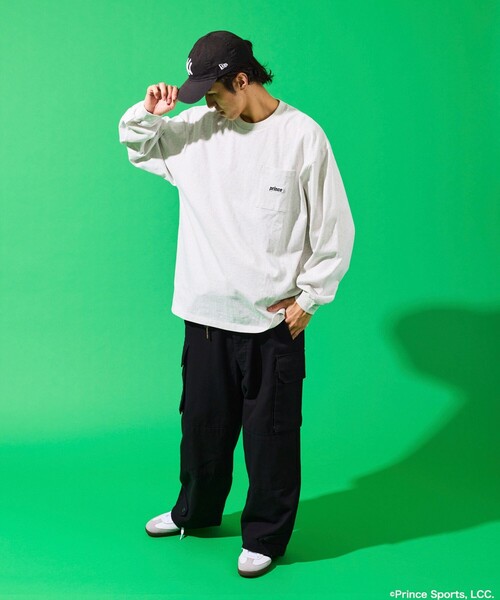 「FREAK'S STORE」 「PRINCE」長(zhǎng)袖Tシャツ LARGE オフホワイト メンズ
