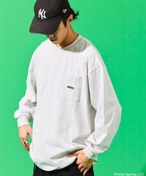 「FREAK'S STORE」 「PRINCE」長(zhǎng)袖Tシャツ LARGE オフホワイト メンズ