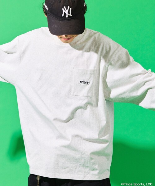 「FREAK'S STORE」 「PRINCE」長(zhǎng)袖Tシャツ LARGE オフホワイト メンズ
