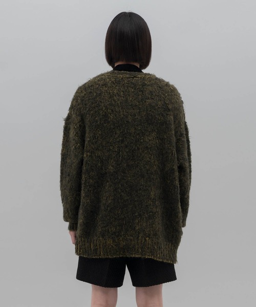 NEON SIGN（ネオンサイン） ニットカーディガン 44 イエロー メンズ