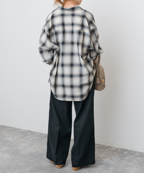Spick and spanチノワイドパンツ38 Spick＆Span チノパン ベルトワイドレッグチノ レディース