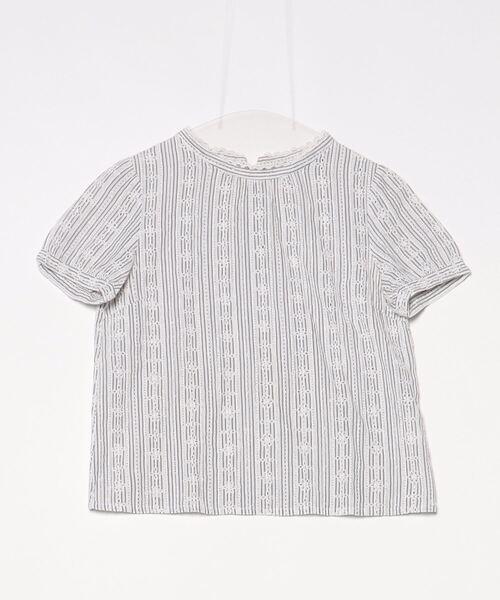 「PROPORTION BODY DRESSING」 半袖ブラウス 2 グレー レディース