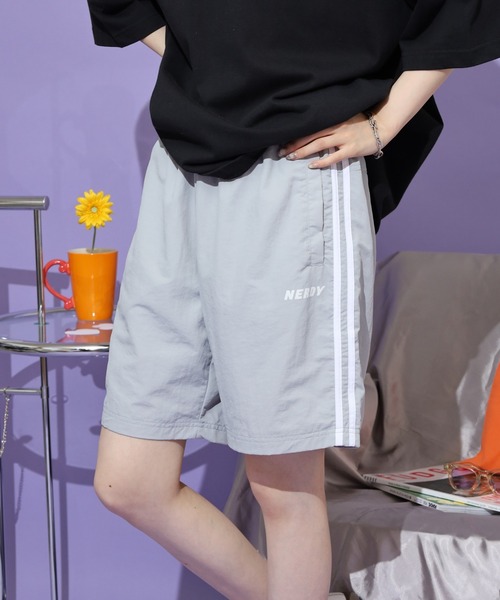 NERDY パンツ ウーブンハーフパンツ レディース : ZOZOTOWN