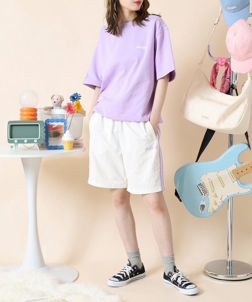 NERDY パンツ ウーブンハーフパンツ レディース : ZOZOTOWN
