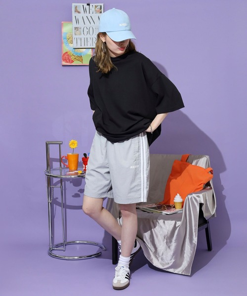NERDY ハーフパンツ NERDY パンツ ウーブンハーフパンツ レディース : ZOZOTOWN