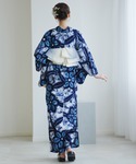 浴衣 有松絞り浴衣3点セット 極み 桜 レディースの詳細画像4