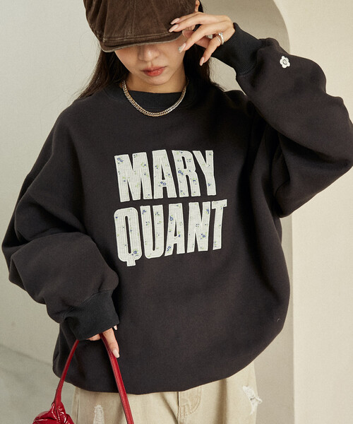 MARY QUANT PUBLUX コラボ限定トレーナー新作新品 PUBLUX（パブリュクス） トレーナー スウェット MARY QUANT × PUBLUX