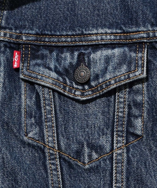 「Levi's」 デニムジャケット M ダークインディゴブルー メンズ