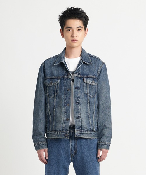 「Levi's」 デニムジャケット M ダークインディゴブルー メンズ
