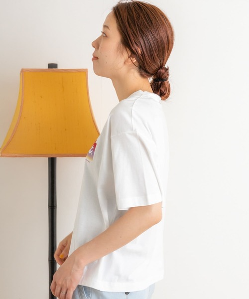 「Carhartt」 半袖Tシャツ SMALL ホワイト レディース_画像7