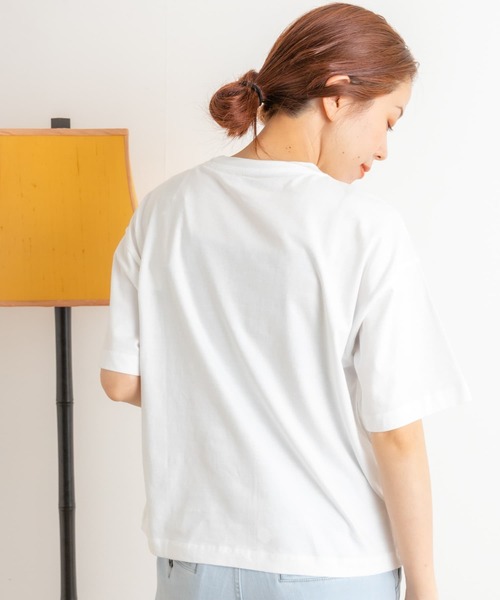 「Carhartt」 半袖Tシャツ SMALL ホワイト レディース_画像8