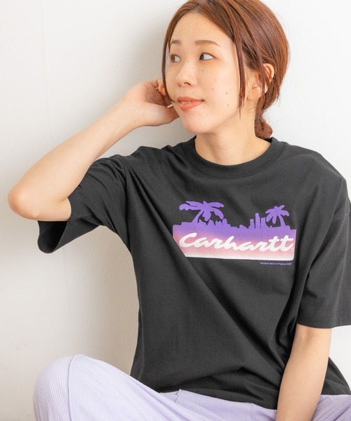「Carhartt」 半袖Tシャツ SMALL ホワイト レディース_画像9