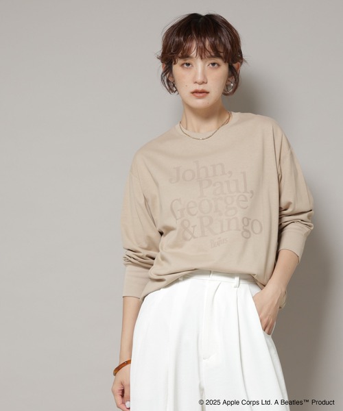 tシャツ GOOD ROCK SPEED×Anti Soaked(R) 汗染み防止 BEATLES ロンT レディース GOOD ROCK SPEED tシャツ SPEED×Anti Soaked(R) 汗染み防止